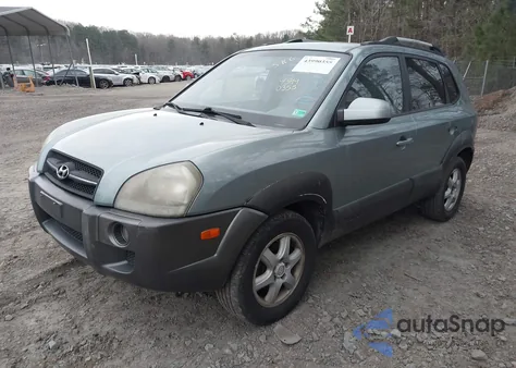 2005 Hyundai Tucson Gls/Lx из США, поврежденный, VIN KM8JN12D65U117332